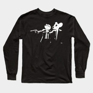 Danger Mouse And Penfold Pulp Fiction Long Sleeve T-Shirt